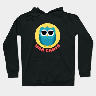 Hoo Cares | Owl Pun Hoodie